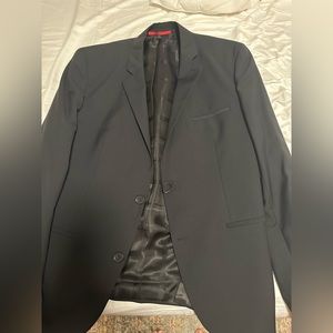 Hugo Boss - Hugo - 3 Piece Men’s Black Suit - 42R - Pants 32-34